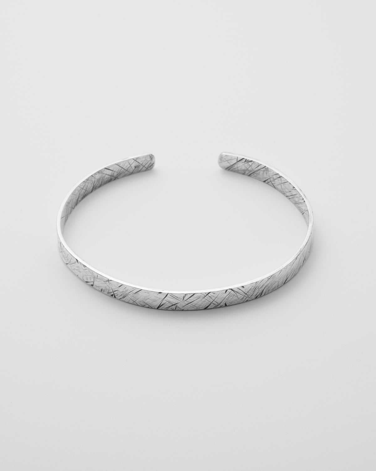 Distressed Silver Cuff